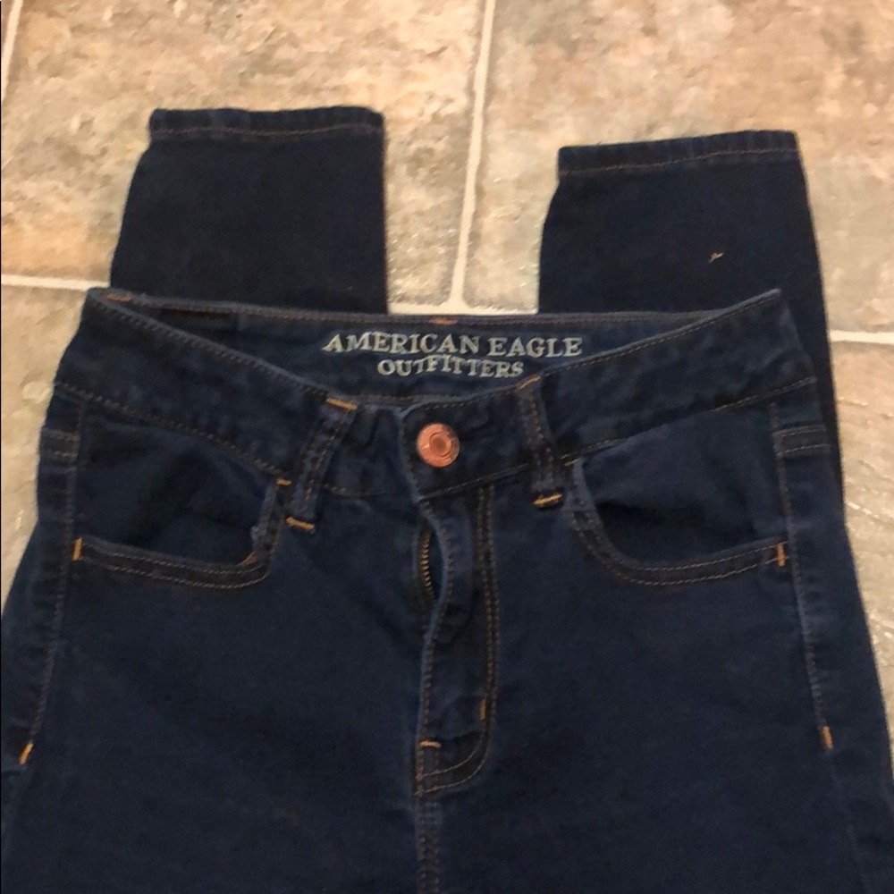 Hi-Rise crop jeggings from American Eagle